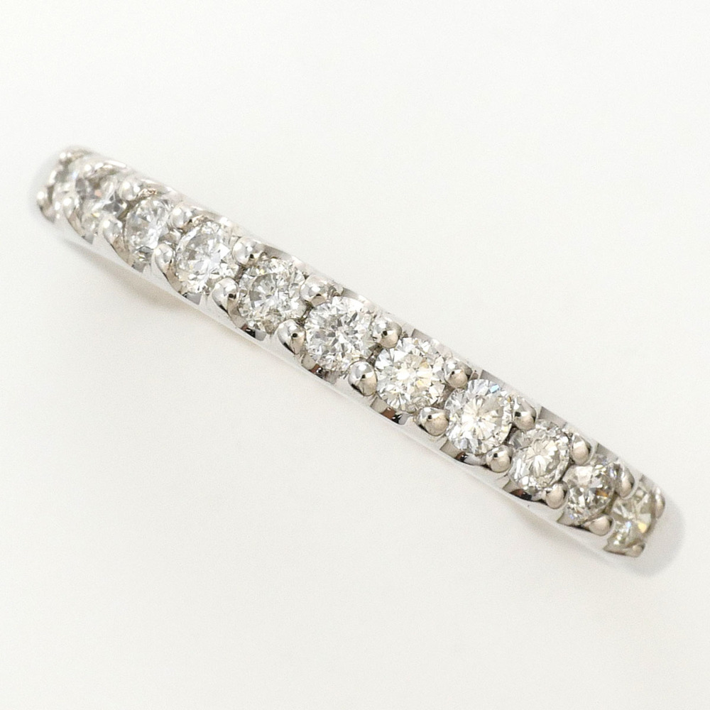 VINTAGE 18k Silver Diamond Ring
